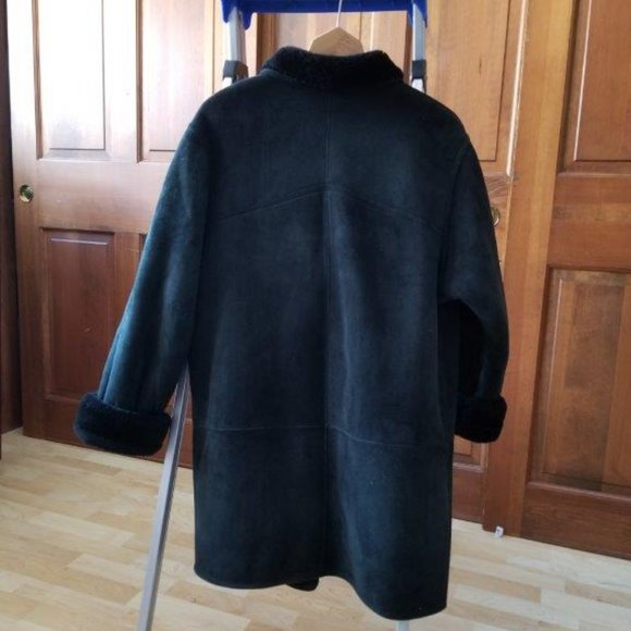 Shearling Coat vintage 100% lambskin - Picture 12 of 16